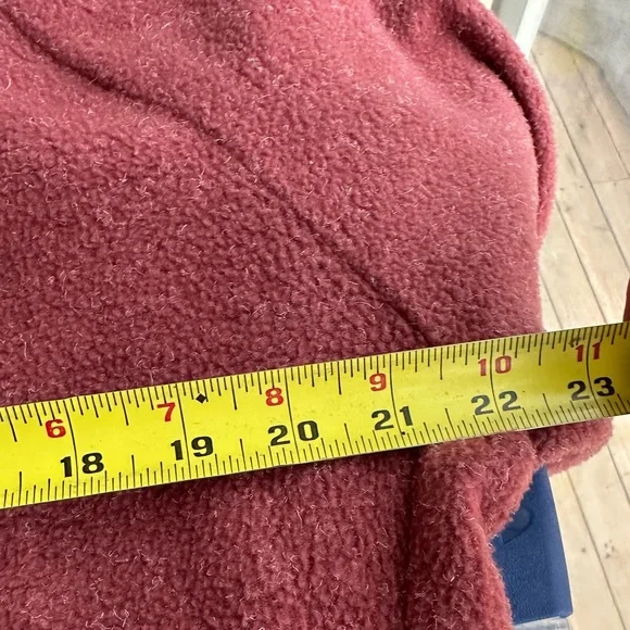 Nike Therma Funnel Neck Sweatshirt Fleece Pullover Large Burgundy Mauve - Picture 15 of 16